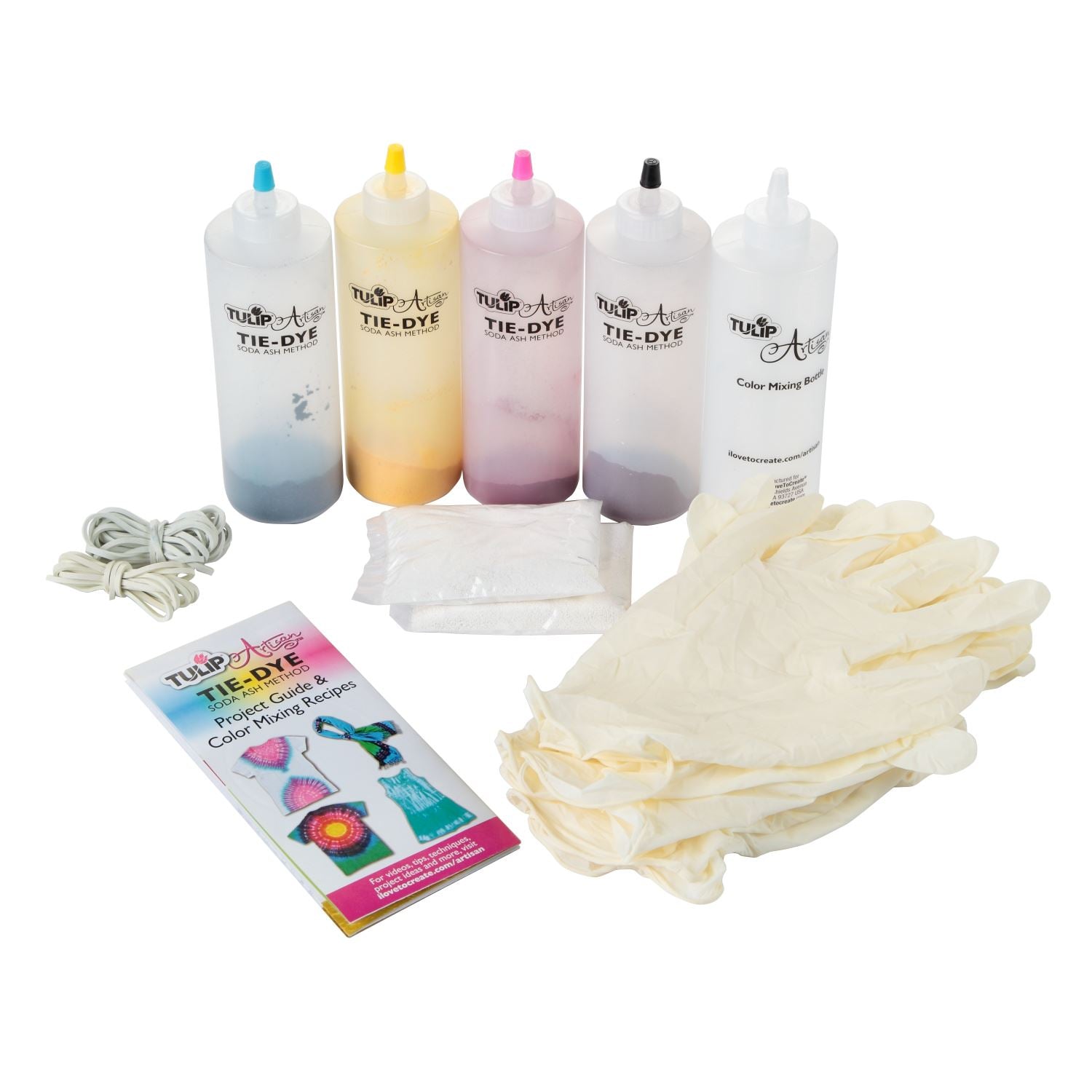 Tulip Artisan Soda Ash 4-Color Tie-Dye Kit – Tulip Color Crafts